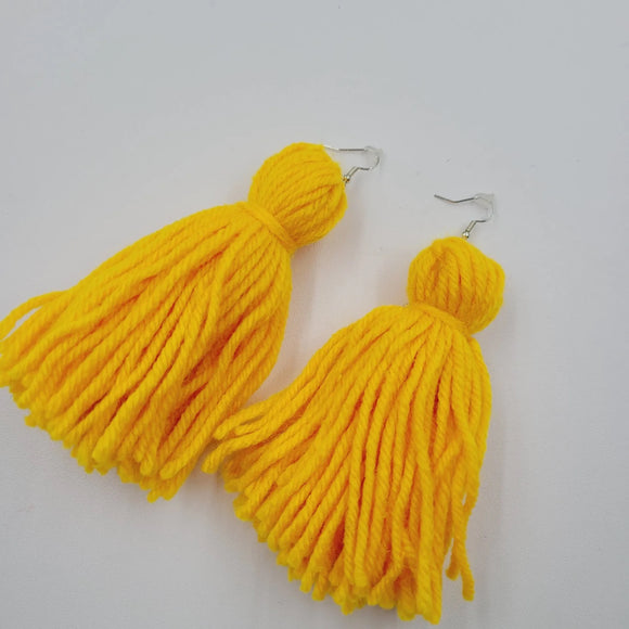 Pom Pom Earrings