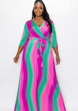 Maxi Wrap Dress