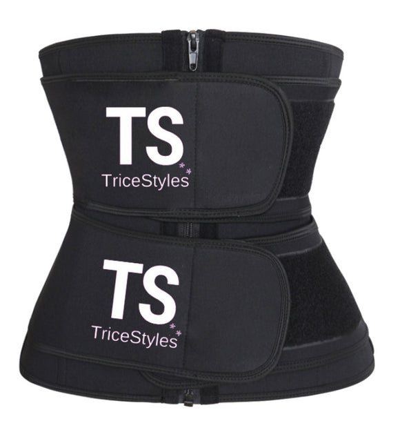 Black Neoprene Waist Trainer