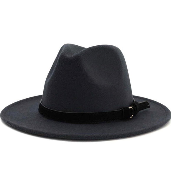 Wide Brim Fedora Hat