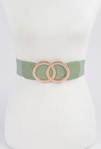 Mint Green Electric Plus Belt