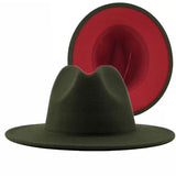 2 Color Fedora Hat