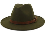 Wide Brim Fedora Hat